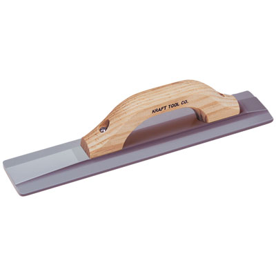 Kraft Tools CF014 14in x 3-1/4in Mag Float Wood Handle CF014