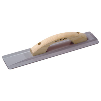 Kraft Tools CF018 18in x 3-1/4in Mag Float Wood Handle CF018