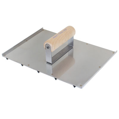 Kraft CF093 Concrete Wheelchair Groover 8in x 10-1/2in 1/4in Radius 1/4in Deep SS KRA-CF093