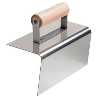 Kraft Tools CF178 8in x 4in 1/2in Radius 1/2in Batter SS Outside Step Tool KRA-CF178