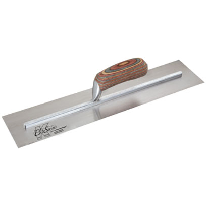 Kraft - CFE216 14 inch x 3 inch Elite Series Five Star Cement Trowel with Wood Handle CFE216