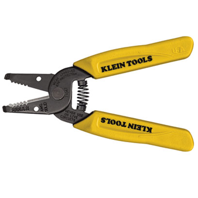 11047 Klein - Wire Stripper-Cutter, Flat Design for 22-30 AWG Solid Wire 11047