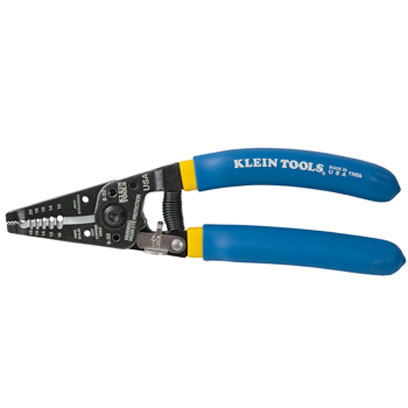11055 Klein - Wire Stripper-Cutter, for 10-18 AWG Solid/12-20 AWG Stranded 11055