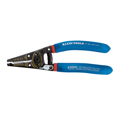 11057 Klein - Wire Stripper-Cutter, for 20-30 AWG Solid/22-32 AWG Stranded 11057