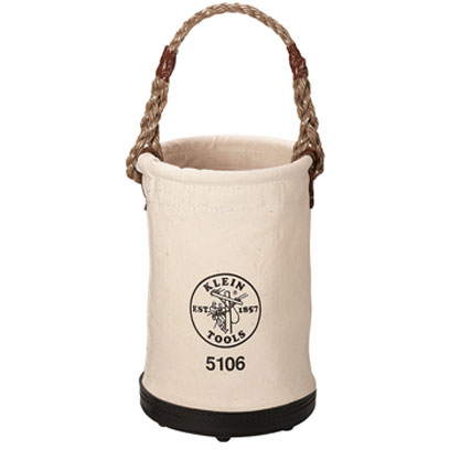 Klein - Klein - Bucket, #6 Canvas, Straight-Wall, Two Pockets 5106P