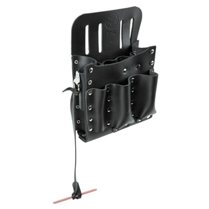 Klein - Tool Pouch, Leather, 10-Pockets, Tape Thong 5190