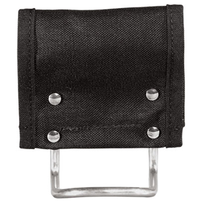 Klein - Tool Holder, Hammer w/ Metal Ring, Black Cordura Nylon, Tunnel Loop 5706