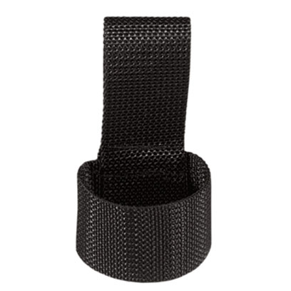 Klein - Flashlight Holder, Black Nylon Web, Tunnel Loop 5713