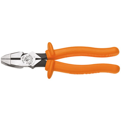 D213-9NE-INS Klein - Insulated Side-Cutting Pliers, Hi-Leverage NE, 9-1/4in D213-9NE-INS