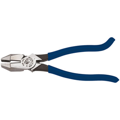 D2139ST Klein - Side-Cutting Pliers, Hi-Leverage for Rebar, 9-9/32in D213-9ST