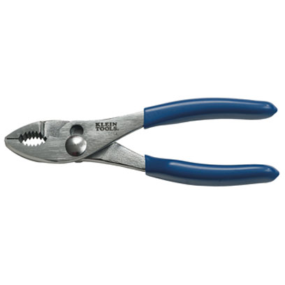 D5116 Klein - Slip-Joint Pliers, 6in, Plastic-Dip Handles D5116