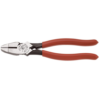 HD2139NETH Klein - Side-Cutting Pliers, Hi-Leverage NE, 9-1/4in, HD handles HD213-9NETH