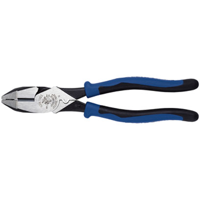 J20009NECR Klein - Journeyman 2000 Series Side-Cutting Pliers, Hi-Lev, NE, Crimp Die J2000-9NECR