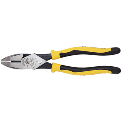 J2139NECR Klein - Journeyman Side-Cutting Pliers, Hi-Leverage NE, Crimp Die J213-9NECR
