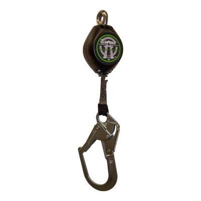 Safewaze FS-FSP1411-W-RBH 11ft. Web Retractable with Double Locking Rebar Hook (Class A) FS-FSP1411-W-RBH